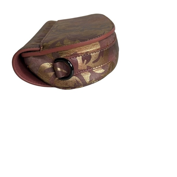 Dior East West Bobby Metallic Floral Shoulder Bg - Picture 8 of 13